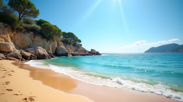 Les plus belles plages de Hyeres et de la presqu'ile de Giens