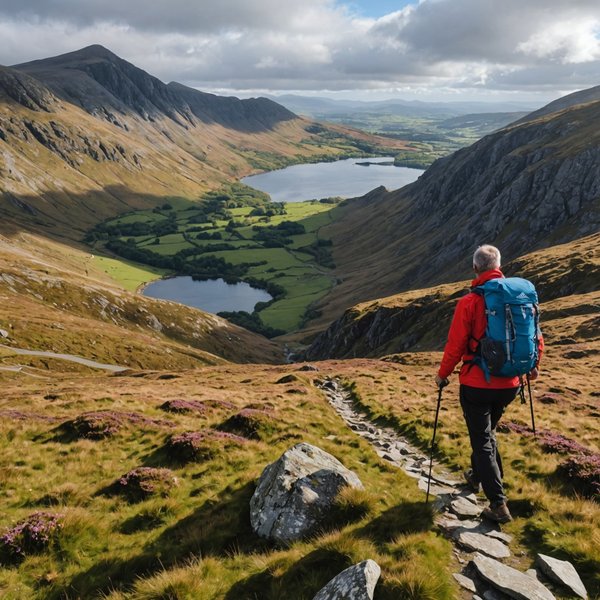 Quels sont les meilleurs itinéraires pour une randonnée dans le parc national de Snowdonia, Pays de Galles?