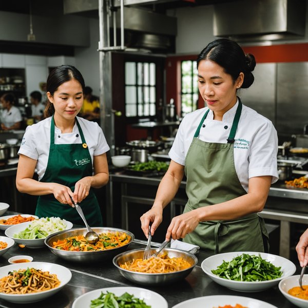 Où trouver des cours de cuisine végétarienne en Thaïlande ?
