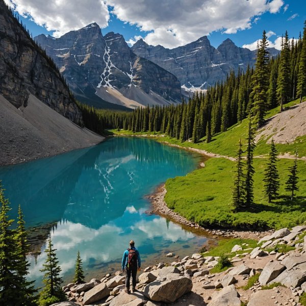 Quels sont les meilleurs sentiers pour une randonnée dans le parc national de Banff, Canada : conseils et équipements?
